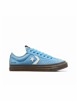 Zapatilla Converse U Star Player 76 Celeste/Gum