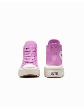 Zapatilla Converse Move Alta Serraje GS Violeta