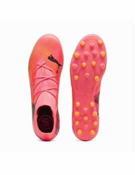 Bota Puma M Future 7 Match MG Rosa Fluor