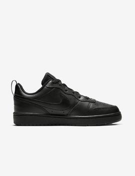 Zapatilla Nike Court Borough Low2 GS Negro