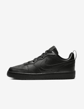 Zapatilla Nike GS Court Borough Low2 Negro