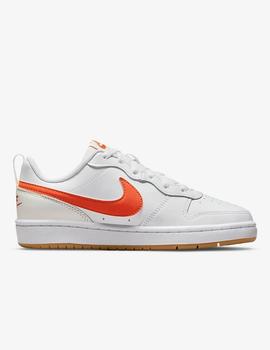 Zapatilla Nike Court Borough Low2 GS Blanco/Na
