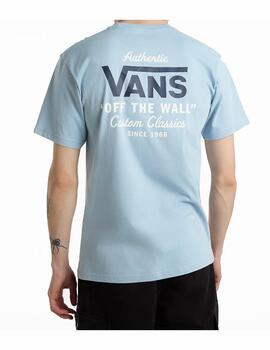 Camiseta Vans Mn Holder St Classic Celeste