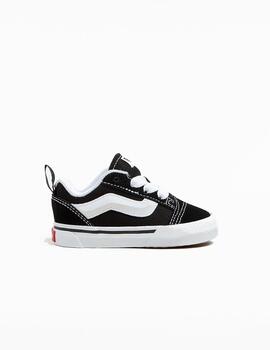 Zapatilla Vans TD Knu Skool Elastic Negro/Blanco