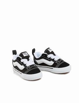 Zapatilla Vans TD Knu Skool Elastic Negro/Blanco