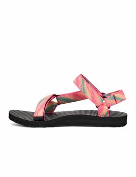 Sandalia Teva W Original Universal MNK Rosa/Multi