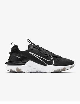 Zapatilla Nike React Vision Negra/Blanca