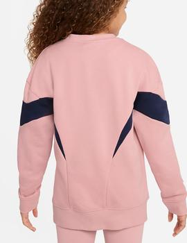 Sudadera Nike Niña Rosa