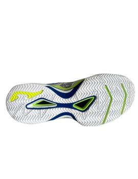 Zapatilla Joma M Pádel Slam 24 Blanco/ Fluor