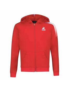 Chaqueta Lecoq Y Tri FZ Hoody Nº1 Rojo para niño