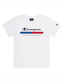 Camiseta Champion K Crewneck Blanca