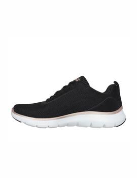 Zapatilla Skechers W Flex Appeal Uptake 5.0 BKRG