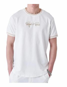 Camiseta Project X Logo Relieve OWBG Blanco/Beige