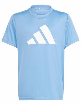 Camiseta Adidas U TR-ES Logo Azul/Blanco