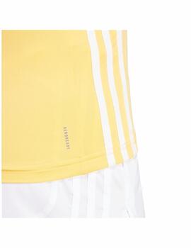 Camiseta Adidas W TR-ES 3S Tank Naranja/Blanco