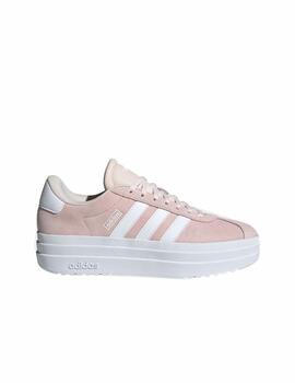 Zapatilla Adidas W VL Court Bold Rosa/Blanco