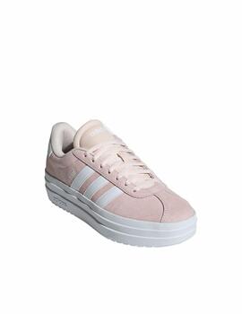 Zapatilla Adidas W VL Court Bold Rosa/Blanco