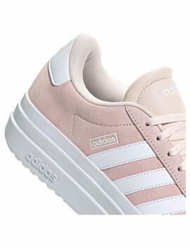 Zapatilla Adidas W VL Court Bold Rosa/Blanco