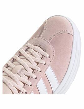 Zapatilla Adidas W VL Court Bold Rosa/Blanco