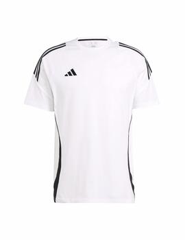 Camiseta Adidas M Tiro24 Blanco/Negro