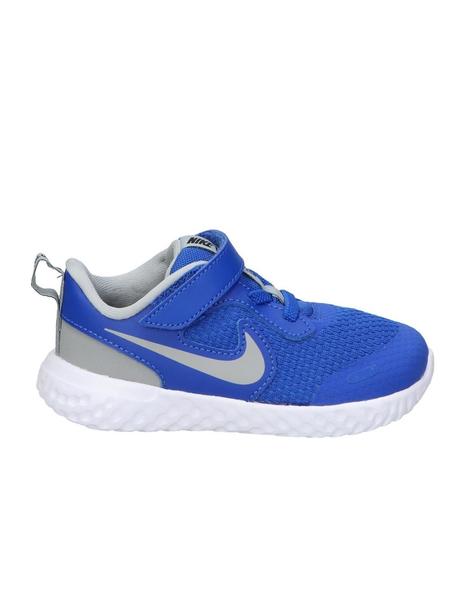 espiritual Fácil de suceder Todo el mundo Zapatilla Nike Revolution Bebe Azul