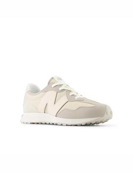 Zapatilla New Balance GS 327FM Beige/Coral