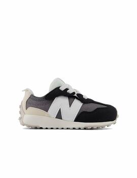 Zapatilla New Balance TD 327FG Negro/Beige