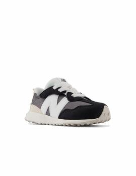 Zapatilla New Balance TD 327FG Negro/Beige