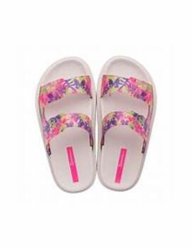 Sandalia Ipanema Follow K Beige/Rosa/Verde