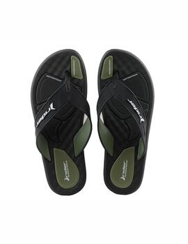 Chancla Rider M R Line Plus Verde/Negro