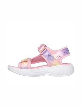 Sandalia Skechers PS Lights Unicorn Dreams LPMT