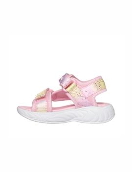 Sandalia Skechers TD Lights Unicorn Dreams LPMT