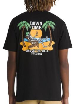 Camiseta Vans Down Time Negra