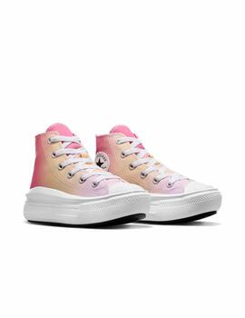 Zapatilla Converse Move Alta Lona PS Multicolor