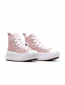 Zapatilla Converse PS Move Alta Lona Rosa/Blanco