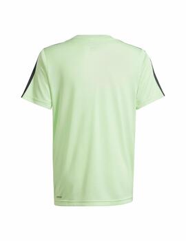 Camiseta Adidas U Training Logo Verde/Negro