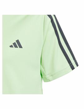 Camiseta Adidas U Training Logo Verde/Negro