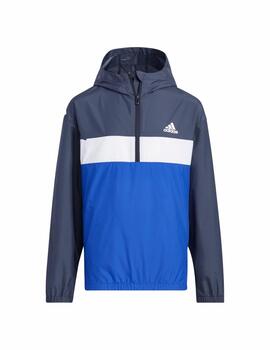 Cortavientos Adidas JK Woven Half Zip Marino/Royal