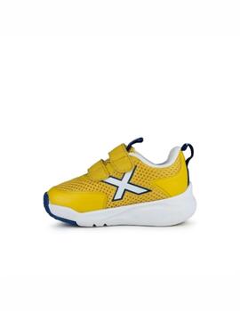 Zapatilla Munich Baby Cloe 13 Amarillo