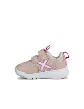 Zapatilla Munich Baby Cloe 15 Rosa