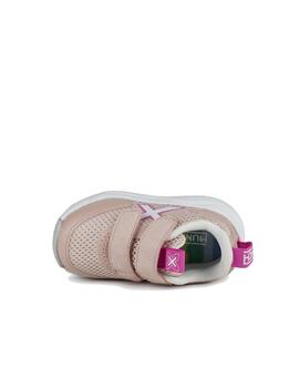 Zapatilla Munich Baby Cloe 15 Rosa