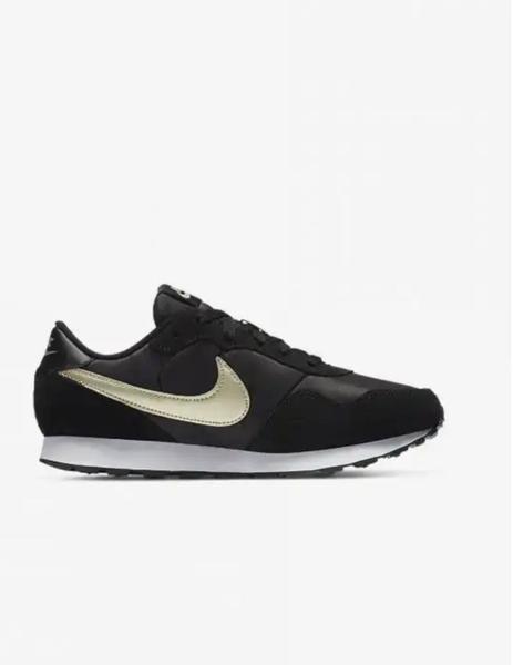 Zapatilla Nike MD Valiant para niño negro dorado