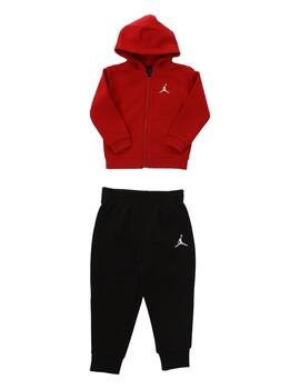 Chandal Jordan TD MJ Ess Fleece Rojo/Negro