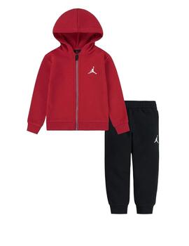 Chandal Jordan B MJ Ess Fleece Rojo/Negro