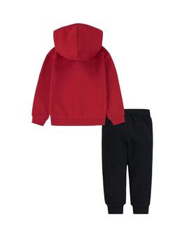 Chandal Jordan B MJ Ess Fleece Rojo/Negro