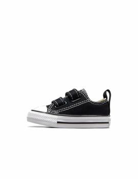 Zapatilla Converse AS 2V Baja Lona Bebé Negro