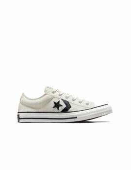 Zapatilla Converse Star Player 76 GS Blanco/Negro