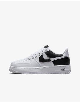 Zapatilla Nike GS Air Force 1 NN Blanco/Negro