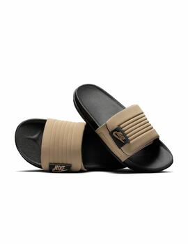 Chancla Nike M Offcourt Adjust Slide Negro/Khaki