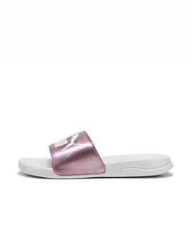 Chancla Puma W Popcat 20 GirlPower Rosa/Blanco